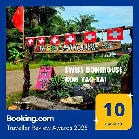 Swiss Bonihouse Koh Yao Yai Hotel Ban Pru Nai Exterior foto